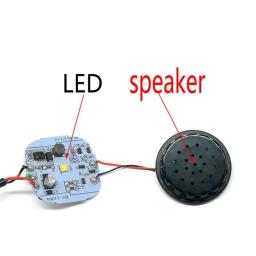 Impermeável farol LED com chifre para bicicleta elétrica, ciclismo luz frontal, farol acessórios, scooter e E-bike, 2 em 1 - Image 5