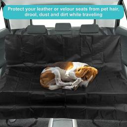 Impermeável Pet Car Seat Cover, Dog Hammock, Scratchproof Antiderrapante Protector, Dobrável, Heavy Duty - Image 3