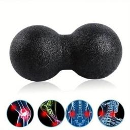 1pc fáscia bola dupla bola muscular pé relaxamento yoga fitness bola massagem pescoço reabilitação - Image 5