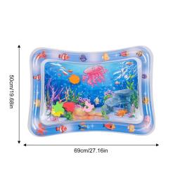 Tapete de água inflável espessado para pet, Playmat com peixe mar oceano tema, Brinquedo sensorial para gato e cachorro - Image 6