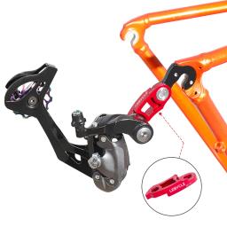 Lebycle-Traseiro Derailleur Hanger Extensão, Road Bike, Quadro Ciclismo, cauda Extensor Gancho, Bicicleta Link Parts, MTB - Image 1