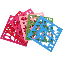 Magiclulu-Kit Feltragem Agulha, Applique De Lã, DIY Moldes Starter Craft, Template Stencil, Feltro Ferramenta Iniciante, Agulhas Bordadas - Image 4