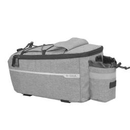 1pc saco de rack de bicicleta, saco térmico de tronco de ciclismo à prova dwaterproof água dobrável pannier traseiro para bicicletas de montanha-design de cinta, tira reflexiva - Image 1