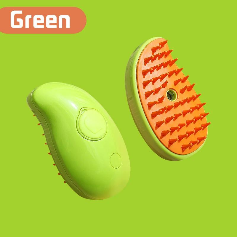 Escova de banho elétrica para animais de estimação, massagem pente para gatos e cães, spray de água, pata, cabelo grooming suprimentos - Image 1