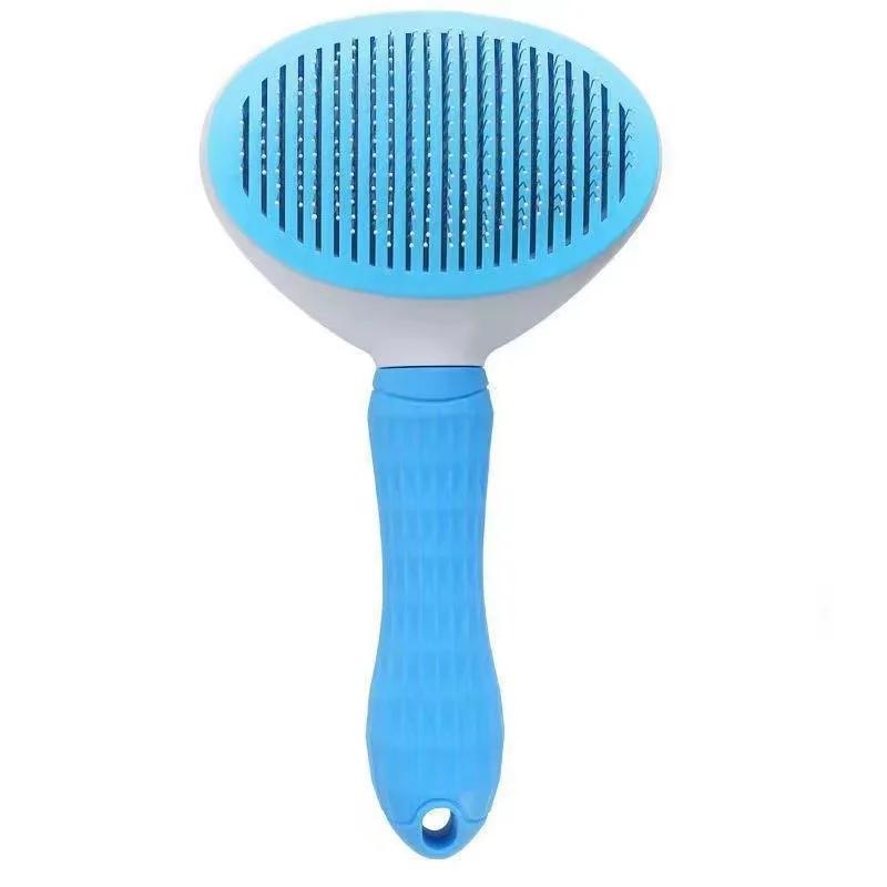 Pente de agulha de aço inoxidável, Depilação para cães e gatos, Limpeza flutuante do cabelo, Beleza Cuidados com a pele - Image 1