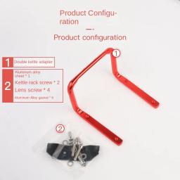 Adaptador De Suporte De Garrafa Dupla De Alumínio, Poste MTB, Conversor De Gaiola Dupla, Acessórios De Ciclismo - Image 3