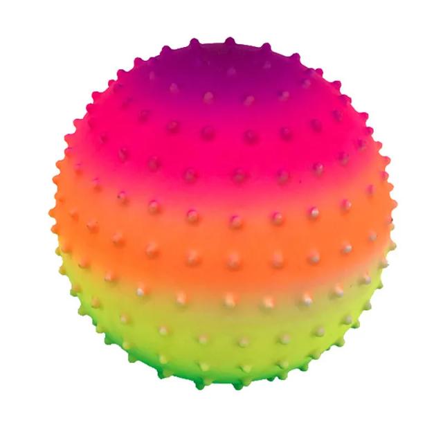 Bolas Infláveis Arco-Íris para Crianças 9 Polegadas Brinquedo de Verão