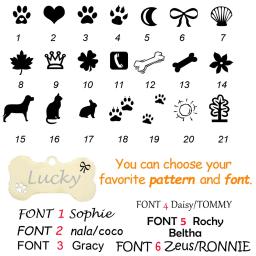 Etiqueta de identificação do animal de estimação personalizado livre gravado chaveiro para gato filhote de cachorro cão tag pingente chaveiro osso pata acessórios para animais de estimação - Image 3