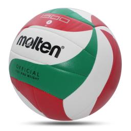 Molten-tamanho padrão 5 bolas de voleibol, PU macio Material, resistente ao desgaste, esportes ao ar livre Indoor, Match Training, original - Image 1