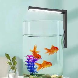 Pequeno tanque de peixes lâmpada led ventiladores sua iluminação do aquário planta de água lâmpada do tanque de algas luz de preenchimento lâmpada de aquário à prova dwaterproof água - Image 5