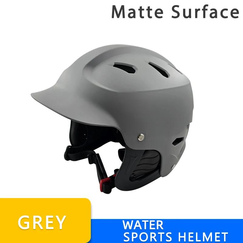 Capacete de resgate aquático, esqui, esporte, ciclismo, surf aquático ajustável, resgate à deriva com capacete de proteção para os ouvidos - Image 1