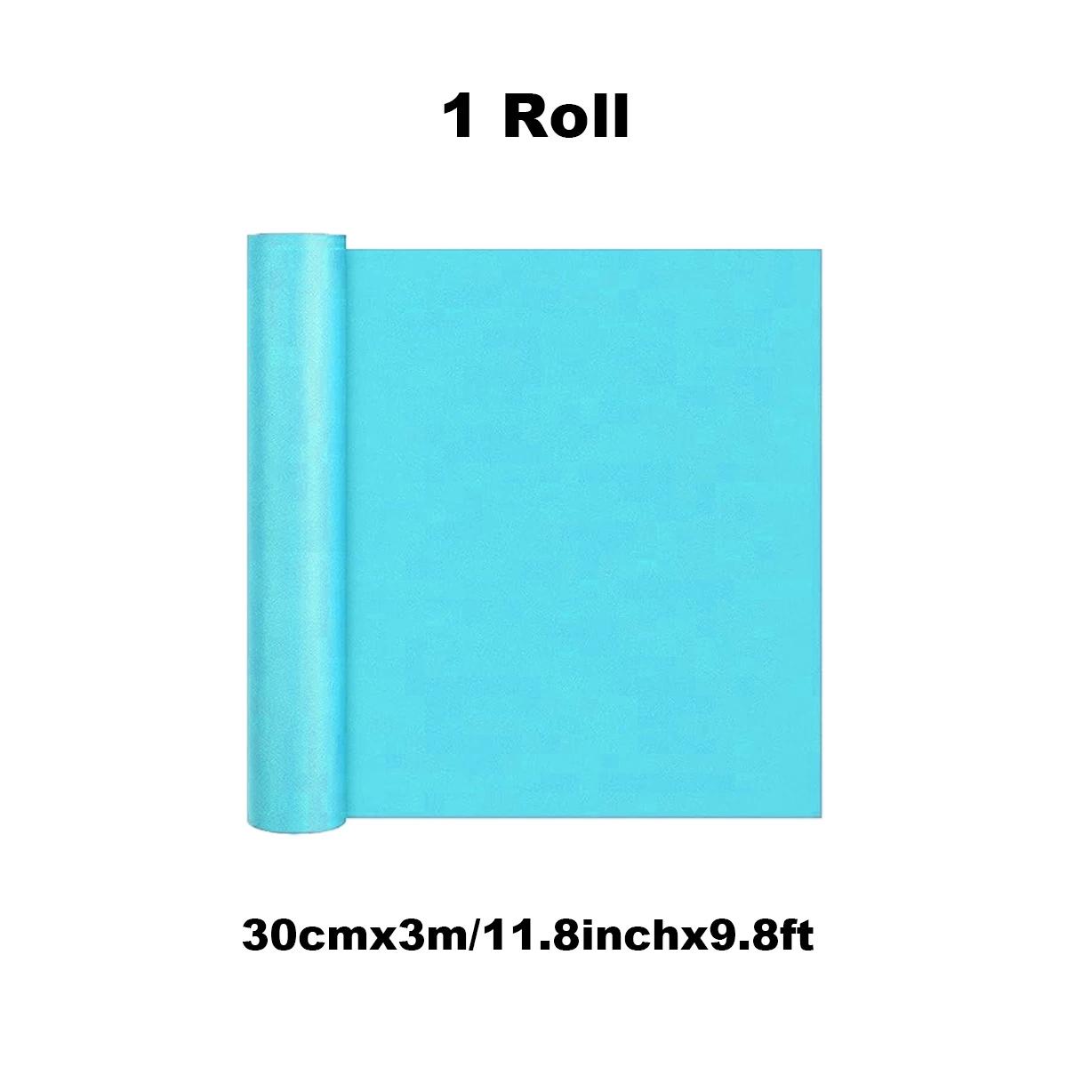 Papel Kraft, 100% Material Reciclado, Adequado para Embalagem de Presente, Moving Art Craft Shipping Floor Covering Wall, Azul, Ideal para Embrulho - Image 1