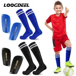 Loogdeel-Meias De Futebol Conjunto Para Homens E Mulheres, Meias De Futebol, Cobertura De Perna, Bandagem Shin Pads, Treino Shank Board, Aperto De Esportes, Adolescentes, Mulheres - Image 1