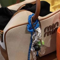 Chaveiro personalizado com decoração de beisebol badminton, pingente de bolsa estilo esportivo moda casual legal - Image 3