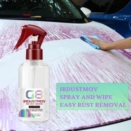 Ferro Rust Remover Spray, Proteger Rodas, Manutenção De Superfície, Metal Cromo, Limpador, Ferro Em Pó, Limpeza, G8 IRDUSTMOV - Image 2