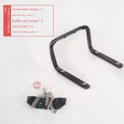 Adaptador De Suporte De Garrafa Dupla De Alumínio, Poste MTB, Conversor De Gaiola Dupla, Acessórios De Ciclismo - Image 6