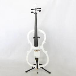 Violoncelo instrumentos de cordas venda violoncelo elétrico branco requintado high-end - Image 2
