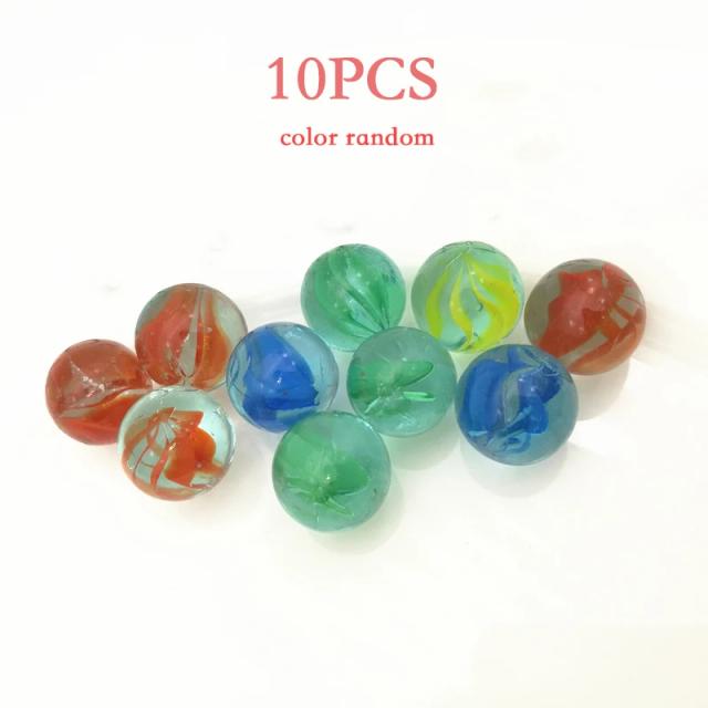 10/20Pcs Bolas de Vidro Coloridas 14mm para Máquina de Pinball e Decoração de Vaso