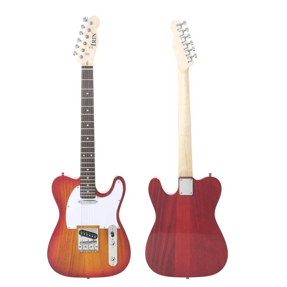IRIN-Guitarra Elétrica com Saco, LT, 6 Cordas, 24 Trautas, Instrumentos de Cordas, Speaker Tuner, Capo Strap, Pick Acessório - Image 1