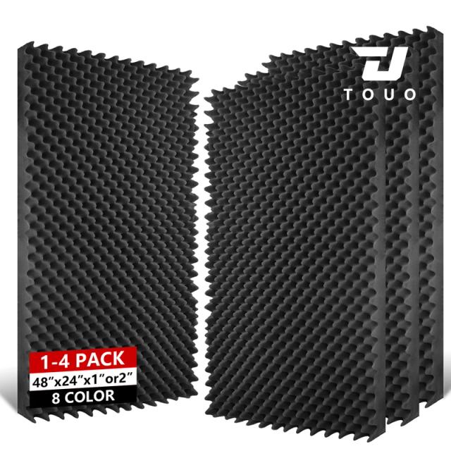 TOUO Painéis Acústicos de Espuma Egg Cotton 120x60cm 1-4 Pack