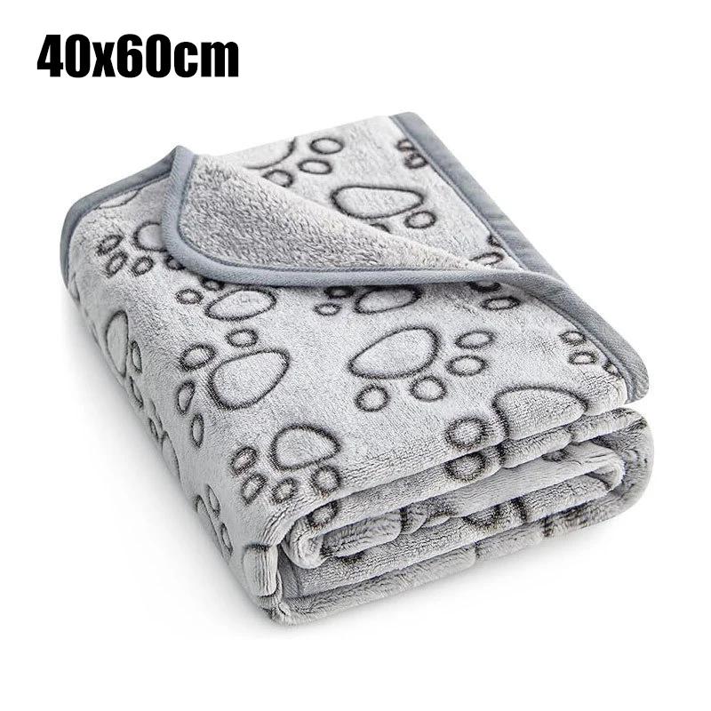 Manta fofa macia para animais de estimação, Quente e confortável, Tapete bonito dos desenhos animados, Pet Bed, Adequado para gatos e cães - Image 1