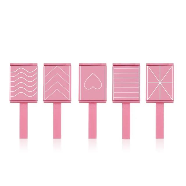 Conjunto de Ferramentas para Nail Art Cat Eye com Ímã Potente - 5 Peças para Manicure e Decoração com Gel Polido