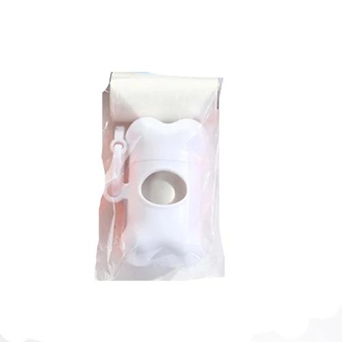 Saco de Lixo para Animais de Estimação em Formato de Osso com Dispensador e Caixa de Armazenamento para Limpeza de Resíduos de Cães