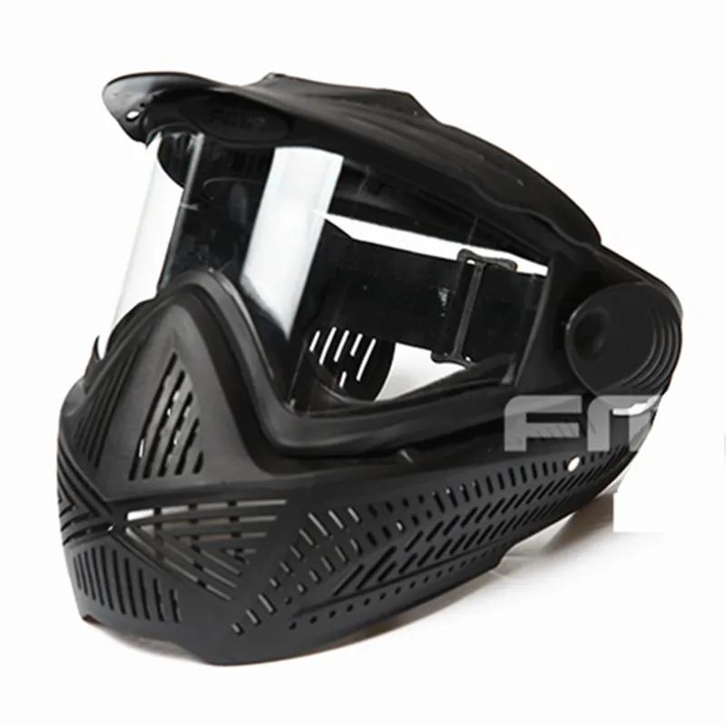 Alta Resistência Máscara Paintball ou Airsoft Máscara Tática, Dedicado Reforçado Lens PC, Goggle - Image 1