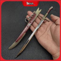 Íris Espada Modelo Samurai, Modelos de Armas Periféricas, Artesanato Ornamento, Caça Selvagem, Filme Medieval, Chaveiros, 22cm - Image 1