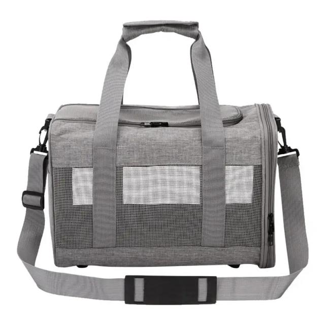 Saco de Transporte Respirável e Portátil para Gatos e Cães até 7kg, Ideal para Passeios e Descanso