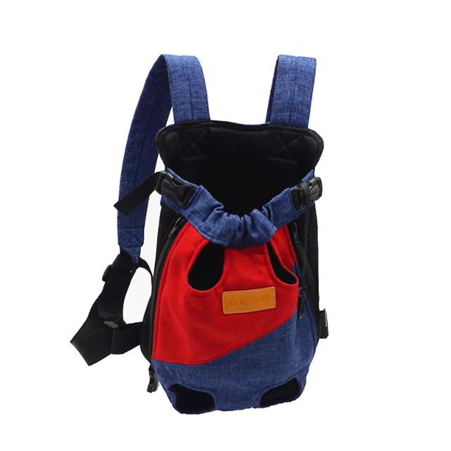 Mochila Durável para Cães e Gatos com Cinto de Segurança Ideal para Caminhadas e Viagens