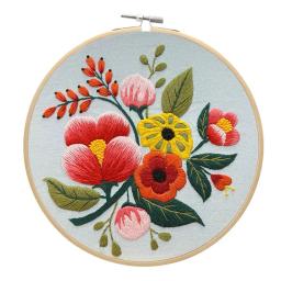 Kit Bordado DIY Padrões Floral Bordado Bordado Conjunto Cross Stitch Kits Para Iniciantes Craft Lover - Image 6