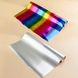 Transferência de calor holográfica Artesanato Folhas, Toner Folha Reativa por Impressora Laser e Papel Laminador, Novo, Ferramenta DIY, 19,3 cm x 5m, 2022 - Image 5