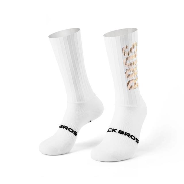 ROCKBROS Meias de Ciclismo Respiráveis com Amortecimento e Alta Elasticidade para Homens e Mulheres