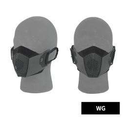 DGear-Tactical Anti-Fog Máscara Facial, Caça Equipamento de Proteção, Airsoft, Confortável, Laser Cut, Respirável, Caminhadas Acessório - Image 5