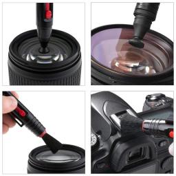 6 em 1 kit de limpeza da câmera, ferramenta de limpeza profissional da lente dslr para a lente do sensor b - Image 3