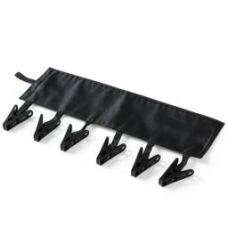 Dobrável Cabide com 6 Clipes, Rack Multifunções, Meias Secagem Racks, Suprimentos de Viagem, 1Pc - Image 4