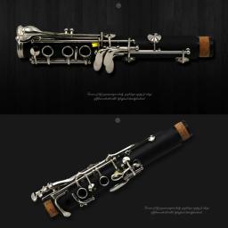 Clarinete Tenor em Bb com Caixa, 17 Chaves, Baquelite, Profissional, Instrumento de sopro, Palhetas Instrumento musical - Image 3