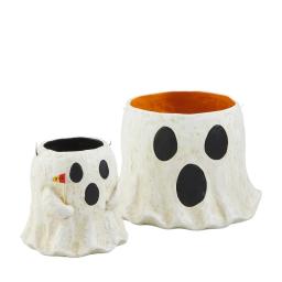 Resina Ghost Elf Candy Jar, Desktop Ornamentos, Halloween, Infantil Trick-or Treat, Party Candy Bucket, Decoração de Casa - Image 1
