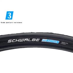 Schwalbe pneu inflável para cadeira de rodas RIGHTRUN esportes 24 polegadas acessórios de bicicleta 24x1 25-540 à prova de facadas 24X1.0 pneu de bicicleta - Image 5