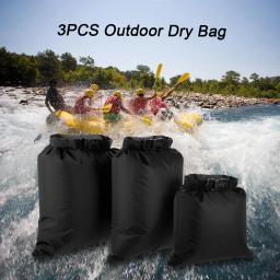 Lixada-Sacos Secos Ultraleves ao Ar Livre, Saco Impermeável, Camping, Caminhadas, Viagem, 3L, 5L, 8L, Pacote de 3 - Image 4
