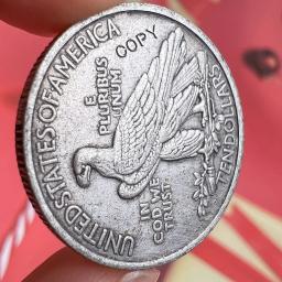 1907 indian coin standing eagle vendido raro dinheiro antigo moeda estética vender moedas de réplica de prata real - Image 2