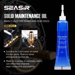 Seasir graxa protetora (20ml) + óleo lubrificante para carretel de pesca rolamento manutenção óleo ferramenta de pesca (20ml x 2 peças) - Image 2