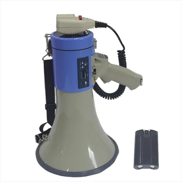 Portátil Profissional para Gravação de Voz com Megafone e Microfone Destacável de Grande Alcance