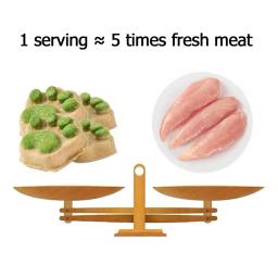 Garras de gato liofilizadas com carne de alta qualidade, mantêm lanches saudáveis e ativos para cães e gatos, deliciosos suprimentos para animais de estimação, 10 peças - Image 3