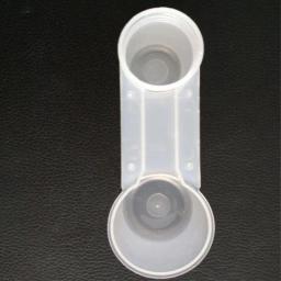 Copo plástico prático do bebedor da água, alimentador do pássaro, bacia bebendo, pombos e papagaio - Image 6