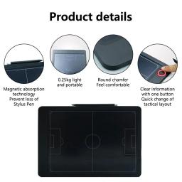 Placa eletrônica Premium do treinador com caneta Stylus, 15 "LCD Grande Tela, Equipamento De Treinamento De Futebol - Image 4