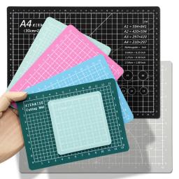 4 colorxiehaige 15 * 11double-sided pvc a6 esteira de corte de auto multiuso que cura esteiras de corte para a esteira de papel durável para o corte - Image 2