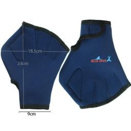 Luvas De Natação Aquática, Pás Aptas Para Mergulho, Luvas De Mergulho, Luvas De Resistência À Água - Image 6