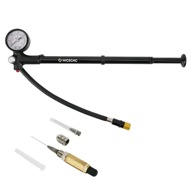 Kit Completo de Manutenção para ATV, UTV e Snowmobiles: Agulha de Nitrogênio, Garfo de Suspensão e Bomba de Ar de Choque até 300psi